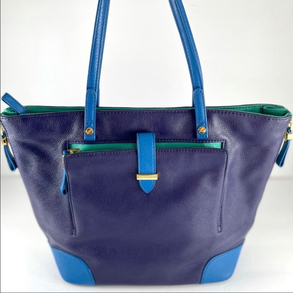 Tory Burch Color Block Leather bag